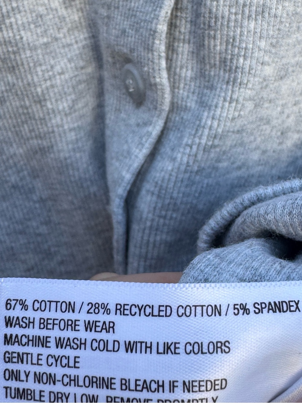 Universal Thread Button Down Top - Picture 4 of 4